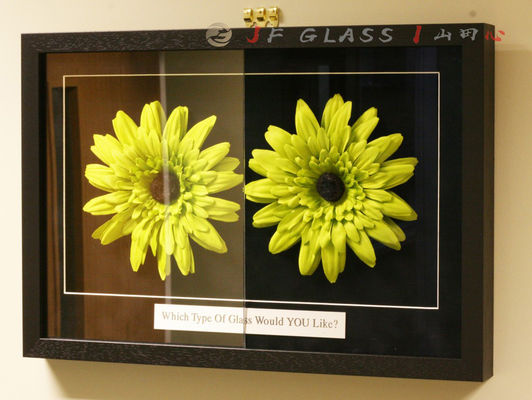 Layar LCD AG 12mm AR Kaca Laminasi Dekoratif