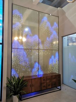 Kaca Laminasi Led 1200x2400mm Tahan Dampak dipesan lebih dahulu