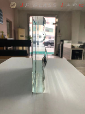 Kristal Es Akrilik Margin 12mm dengan Kejernihan Tinggi Untuk Bingkai Furnitur
