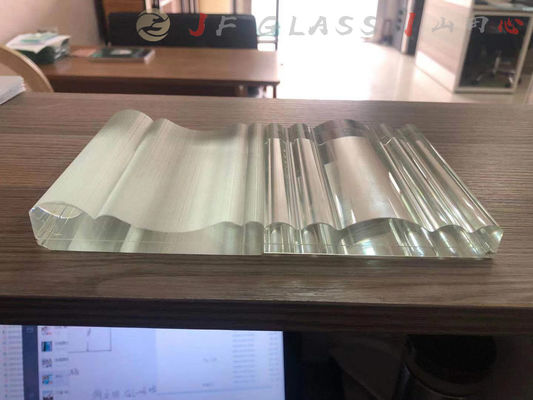 Kristal Es Akrilik Margin 12mm dengan Kejernihan Tinggi Untuk Bingkai Furnitur
