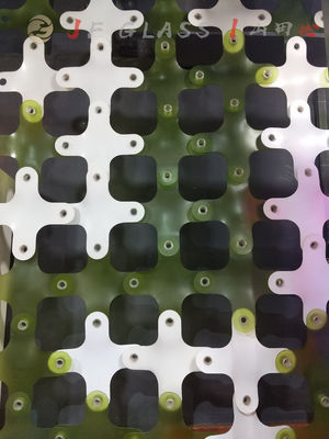 Struktur Padat Frosted Tembus 6mm Glass Block Bricks