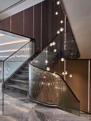 Panel Kaca Sekering Balustrade