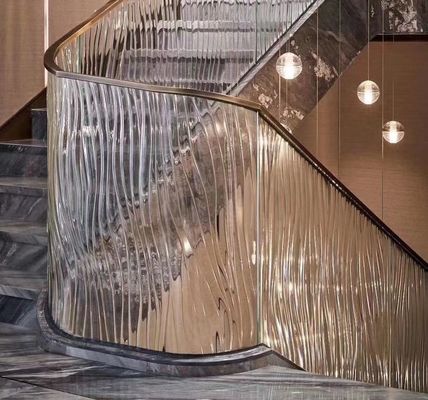 Panel Kaca Sekering Balustrade
