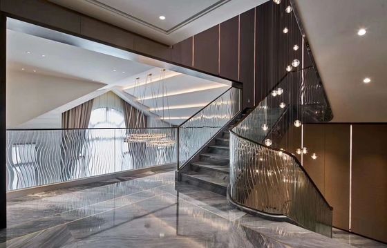 Panel Kaca Sekering Balustrade