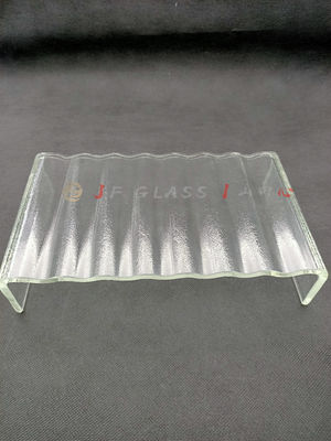 ISO9001 Railing 331x90x8000mm Panel Kaca Dikeraskan