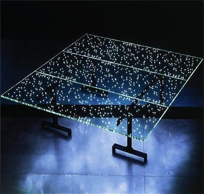 Tidak Ada Kotoran LED Kedap Suara Panel Kaca Laminasi ITO