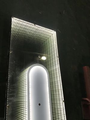 Tidak Ada Kotoran LED Kedap Suara Panel Kaca Laminasi ITO