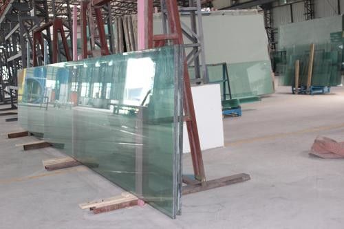 Panel Kaca Standar Pencakar Langit Interlayers Tengah