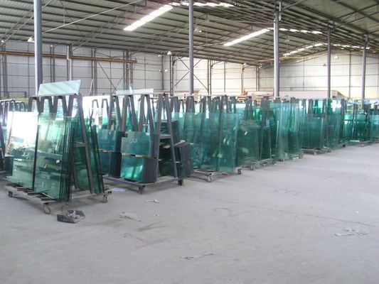 Panel Kaca Standar Pencakar Langit Interlayers Tengah