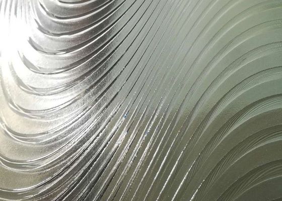 Multilayer Heated Wave Jumbo Cut To Size Glass Sheets