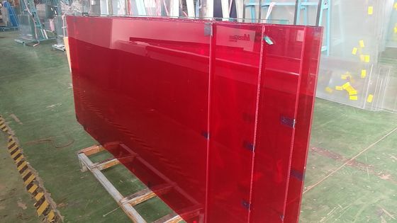 Kaca depan 8mm 300x300mm Kaca Laminasi Dekoratif