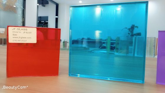 Kaca depan 8mm 300x300mm Kaca Laminasi Dekoratif