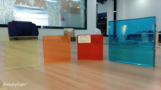 Kaca depan 8mm 300x300mm Kaca Laminasi Dekoratif
