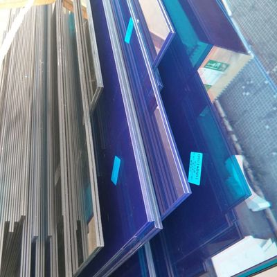 Warna-warni Atap Plafon Pembagi Pvb Kaca Laminasi Dikeraskan