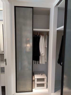 Lemari Pakaian Kaca Laminasi 6mm