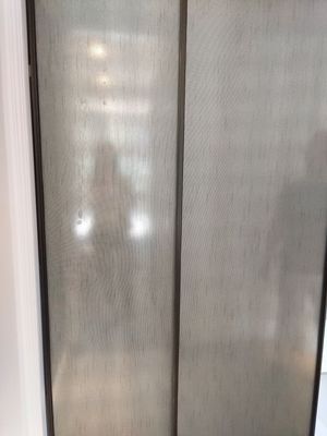 Lemari Pakaian Kaca Laminasi 6mm