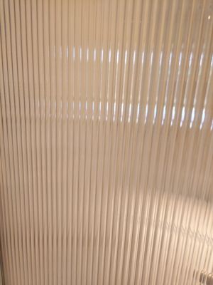 Layar Kamar Kaca Laminasi Bertekstur 19mm Dengan Interlayer Kain