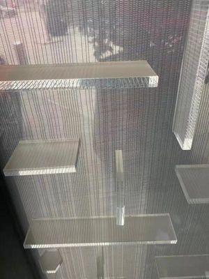 Artistik Interior Fabrikasi Kaca Terisolasi Laminasi 9A 2mm
