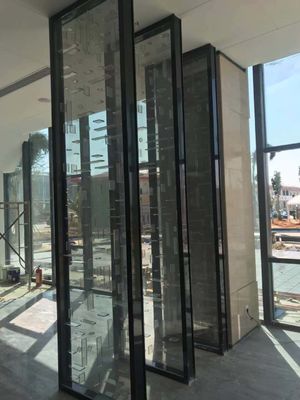 Artistik Interior Fabrikasi Kaca Terisolasi Laminasi 9A 2mm