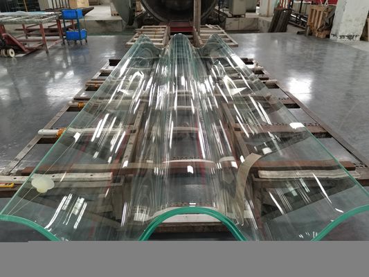 Perlindungan UV Kaca Berbentuk Tidak Teratur PVB Skylight Tinggi