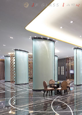 Panel Kaca Tempered 5mm Melengkung Termal Stabil Melengkung Bespoke