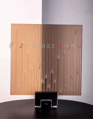Panel Kaca Standar 19mm Laminasi Coklat Berwarna-warni
