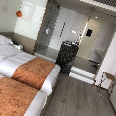 Panel Kaca Berwarna 19mm Acidproof Furniture Hotel