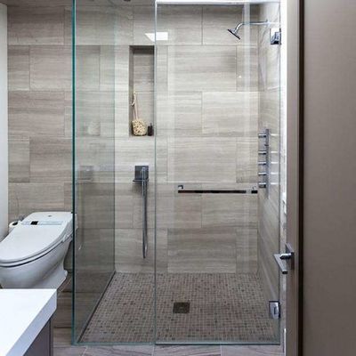 Kaca Shower Self Cleaning 22mm yang Dipelihara dengan Mudah