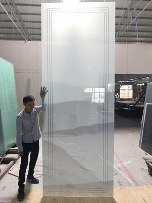 Layar Luar Ruang Kaca Laminasi Dekoratif 3mm yang Diperkuat