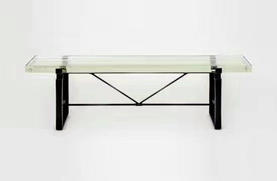 Furnitur Datar Bergaya SGS Sandblast Sand Carved Glass