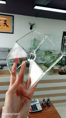 Pelat Kristal K9 Borosilikat Bulat Kejernihan Tinggi