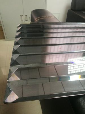 Kerajinan Panel Stained Zinc Mirror 8mm Berpola Modern