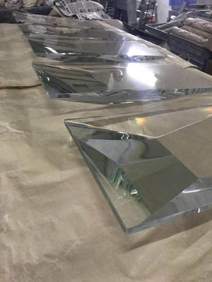 Latar Belakang KTV 3D Dipesan Lebih Dahulu Kacamata Kristal Potong 12mm
