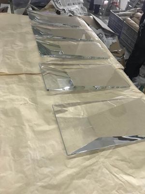 Latar Belakang KTV 3D Dipesan Lebih Dahulu Kacamata Kristal Potong 12mm