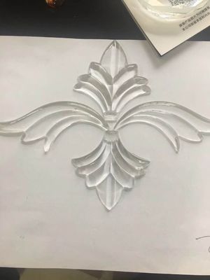 Dinding Latar Belakang Elegan Pernikahan Mempersembahkan Kristal Akrilik