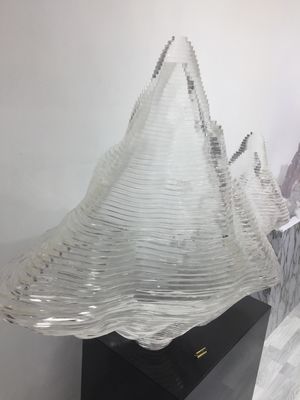 Dekorasi Kantor Artisitc Divine Bespoke Crystal Acrylic Glass