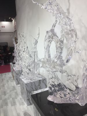 Dekorasi Kantor Artisitc Divine Bespoke Crystal Acrylic Glass