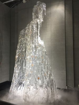 Dekorasi Kantor Artisitc Divine Bespoke Crystal Acrylic Glass
