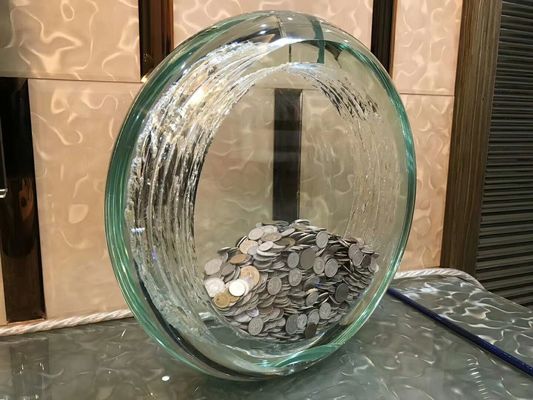 Kotak Uang Hias Kaca Akrilik Kristal CCC Anti Gores