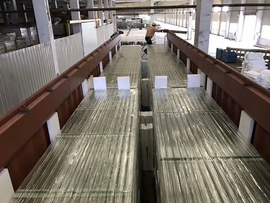 Tidak Ada Bubbles Balustrade Panel Kaca Tempered Untuk Pagar Dek