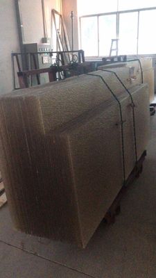 Panel Kaca Standar Dikeraskan 10mm Asam