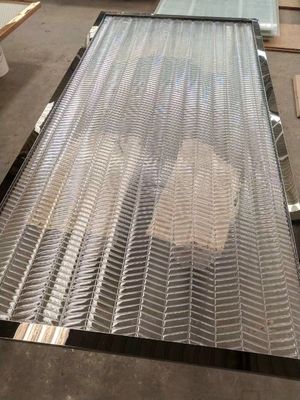 Panel Kaca Standar Depan Toko Pintu Hotel 12mm